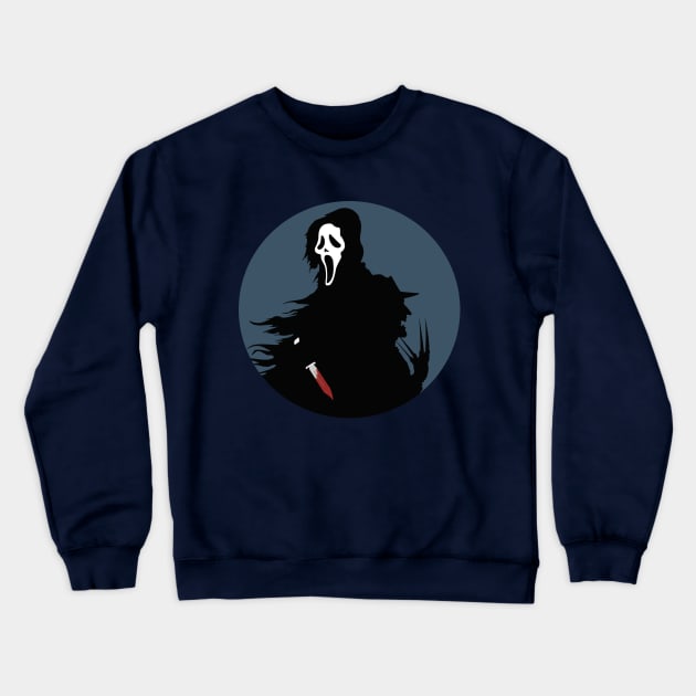 Wes Craven Icons - Ghostface & Freddy - Blue Crewneck Sweatshirt by JorisLAQ